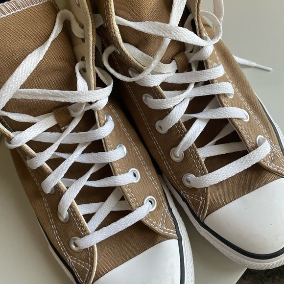 Men’s Sz 10 Women’s Sz 12 Brown Converse - Picture 5 of 5